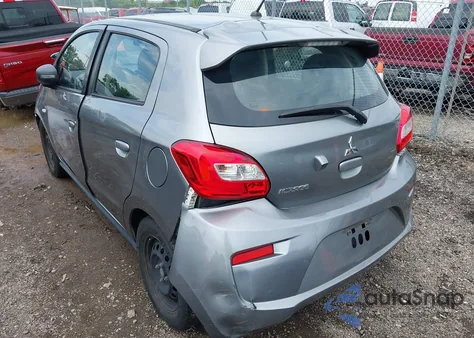 2020 Mitsubishi Mirage Es from USA, damaged, VIN ML32A3HJ3LH000295